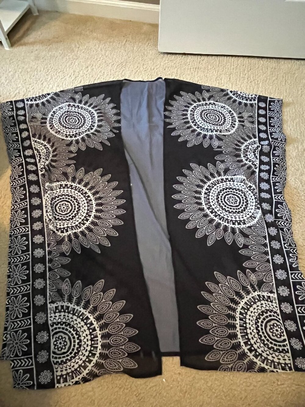 Boho Lightweight Kimono/Cover-up | Size S